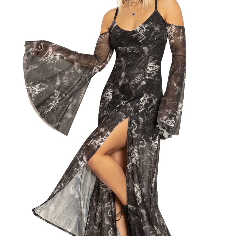 The Fall Of The Rebel Angels
Off The Shoulder Maxi Dress